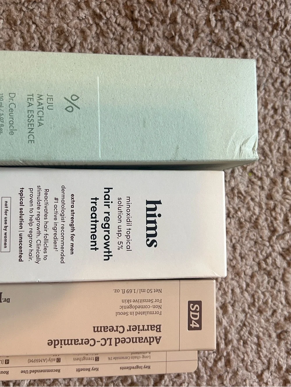 Minoxidil Topical Hair Regrowth Treatment - White